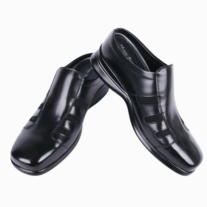 8cm UP 本革レザーサンダル no15 メンズシークレットサンダル LEVANO