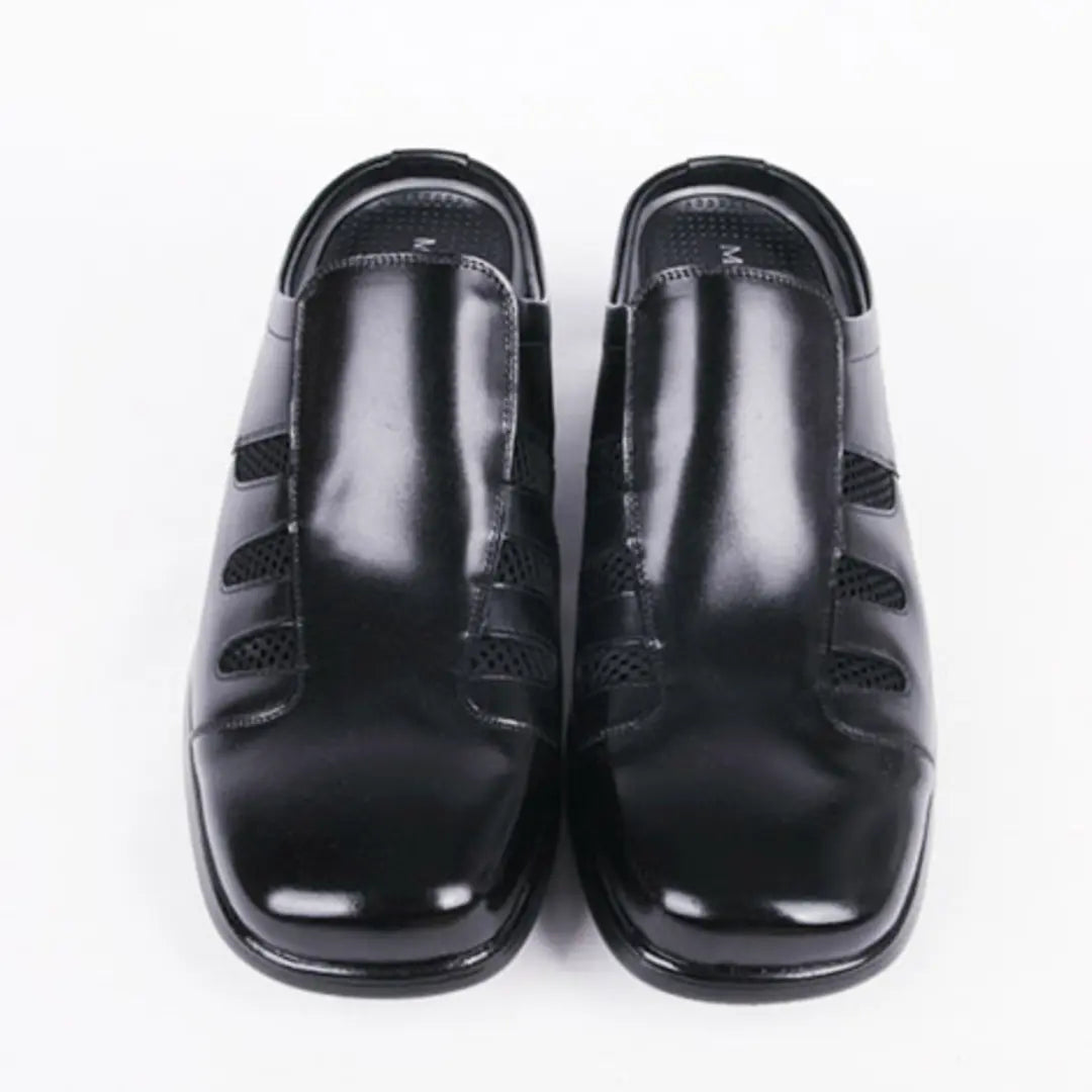 8cm UP 本革レザーサンダル no15 メンズシークレットサンダル LEVANO