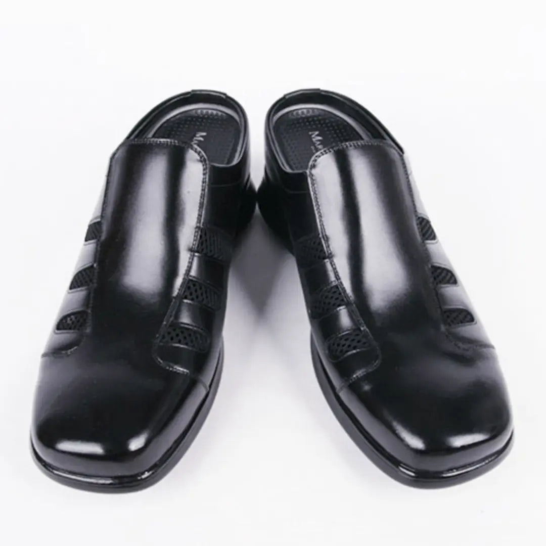8cm UP 本革レザーサンダル no15 メンズシークレットサンダル LEVANO