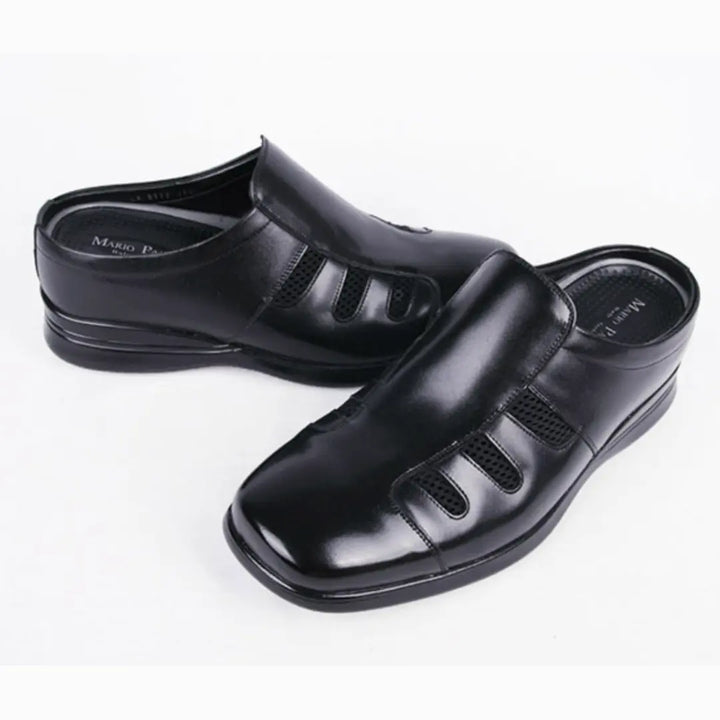 8cm UP 本革レザーサンダル no15 メンズシークレットサンダル LEVANO
