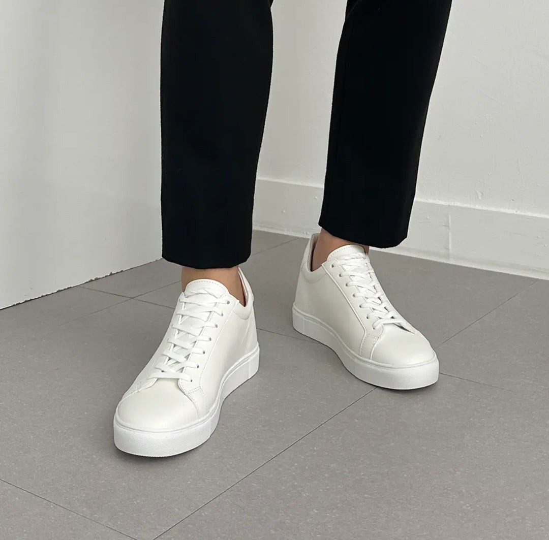 7cm UP モノトーンシークレットスニーカー no06 メンズシークレットスニーカー LEVANO