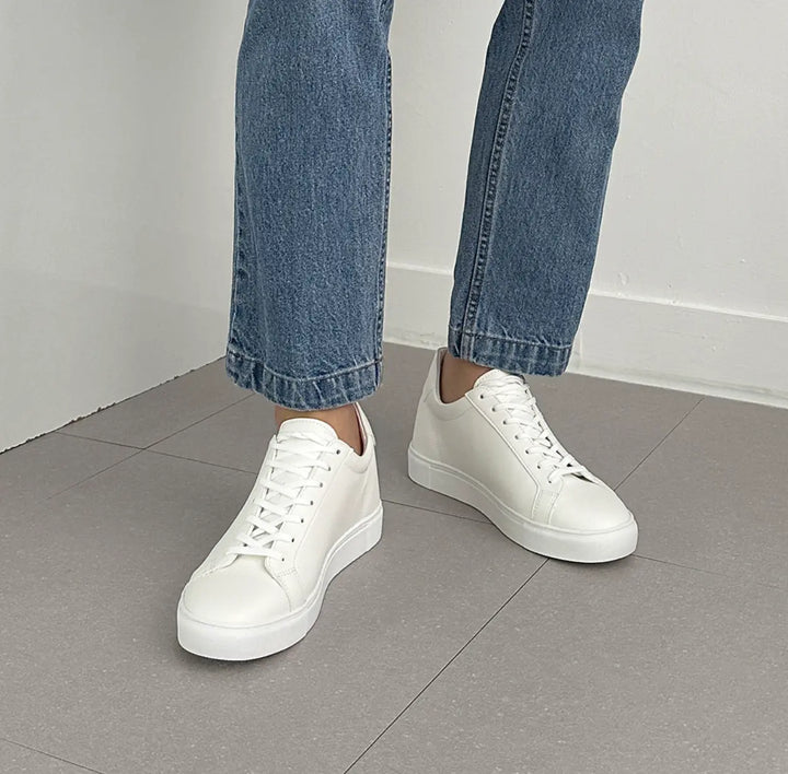 7cm UP モノトーンシークレットスニーカー no06 メンズシークレットスニーカー LEVANO