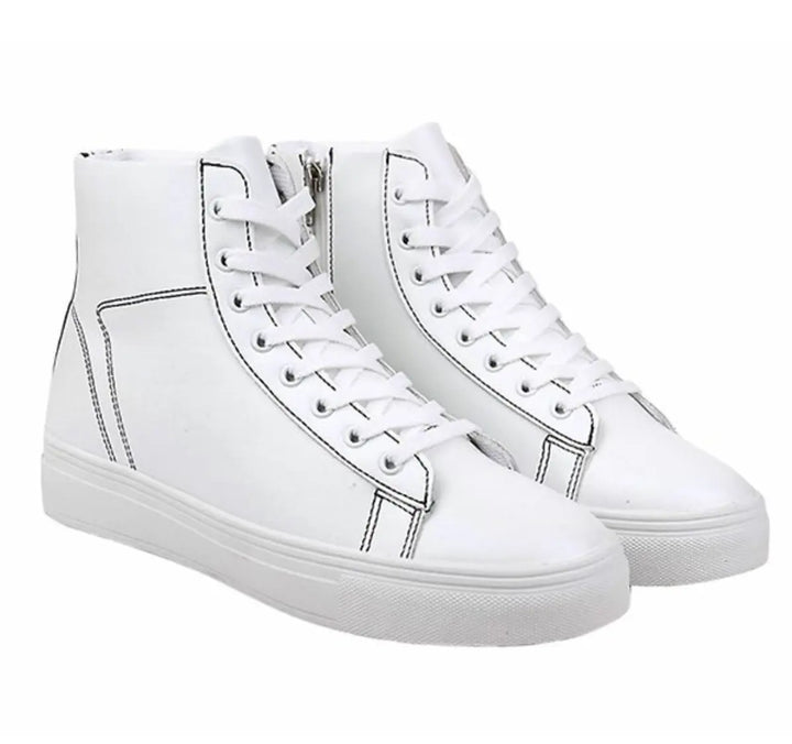 6cm UP ハイカットシークレットスニーカー no08 メンズシークレットスニーカー LEVANO