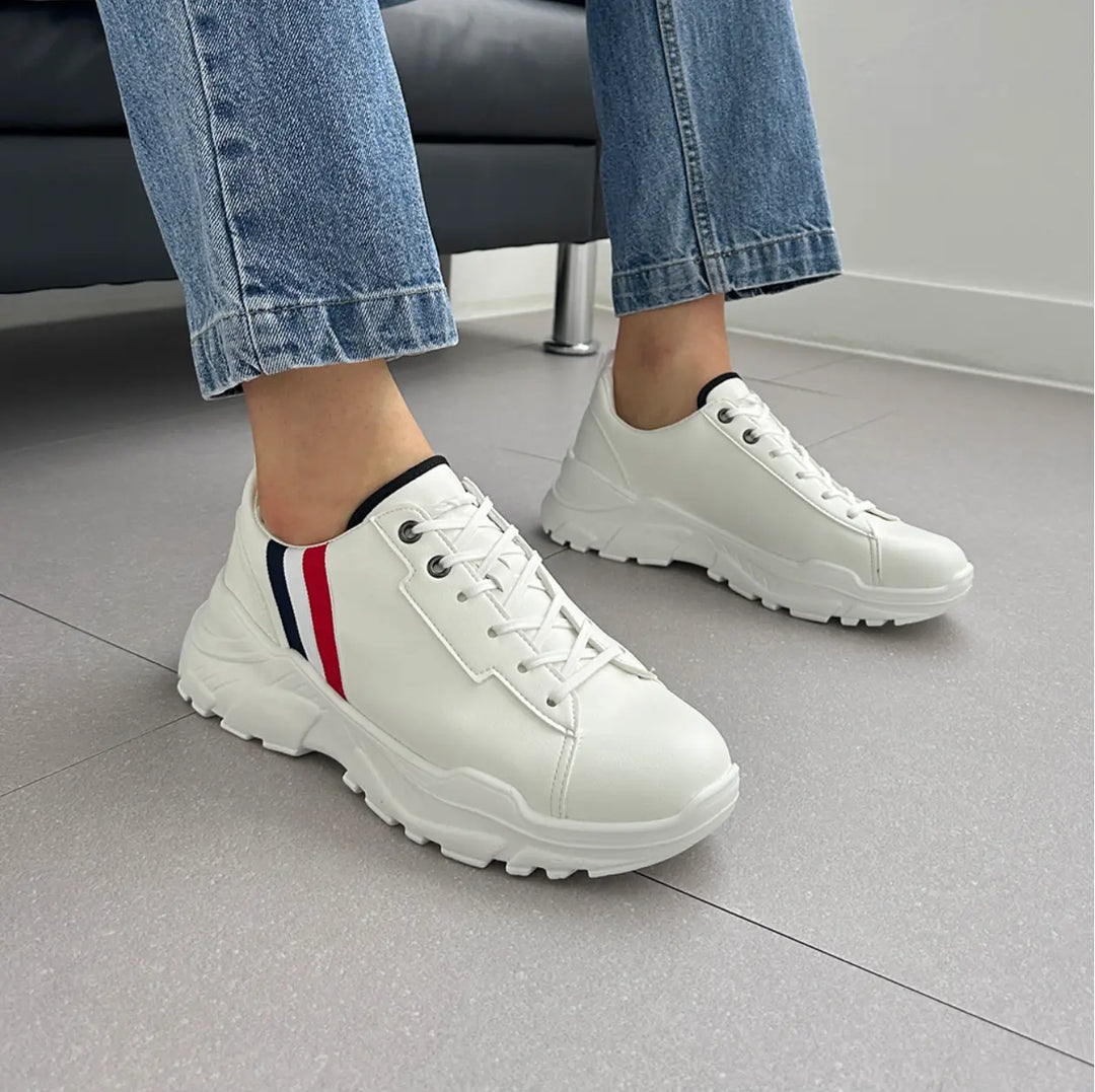 5cm UP フランスヒールアップスニーカー no13 メンズシークレットスニーカー LEVANO