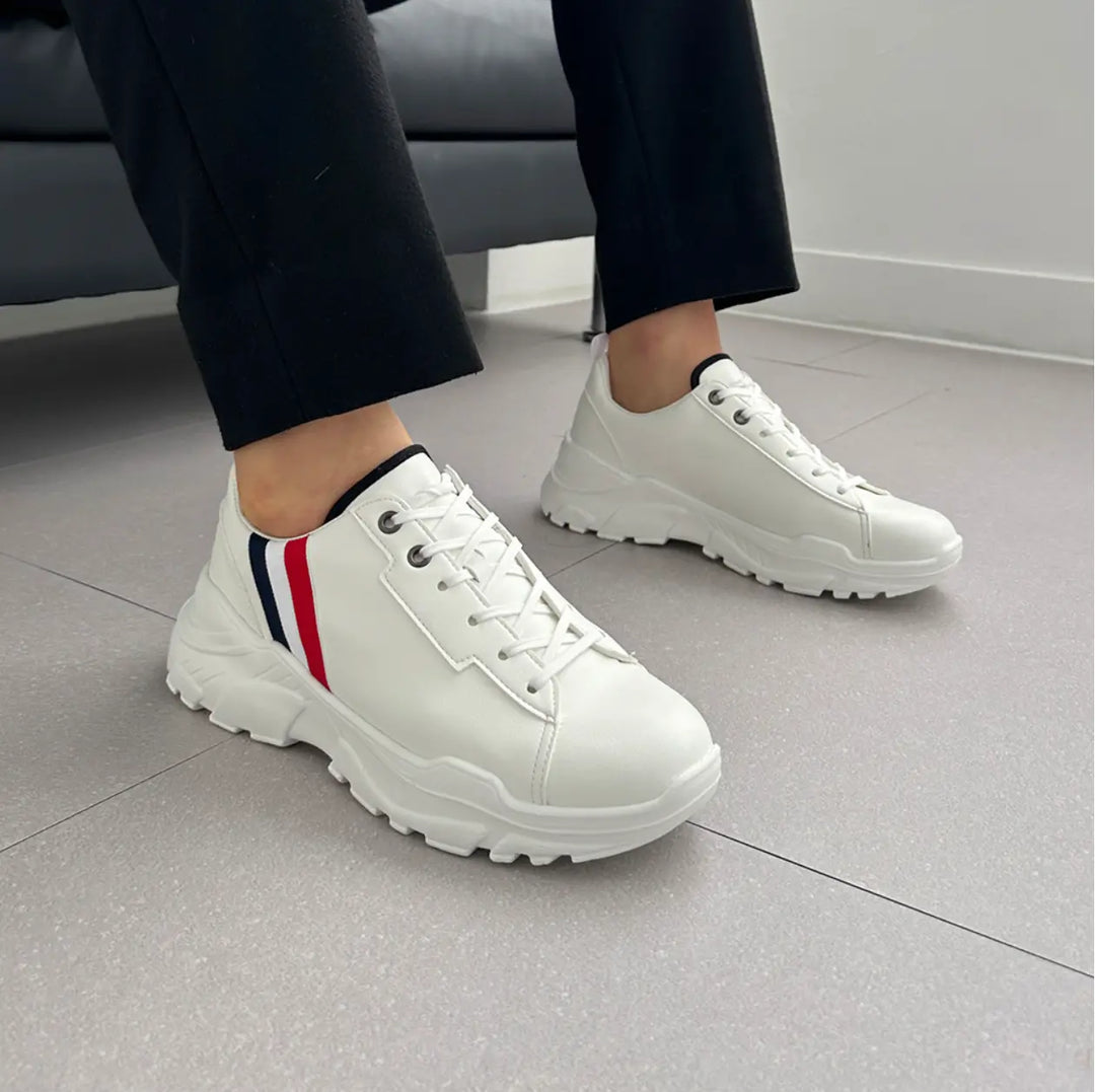 5cm UP フランスヒールアップスニーカー no13 メンズシークレットスニーカー LEVANO