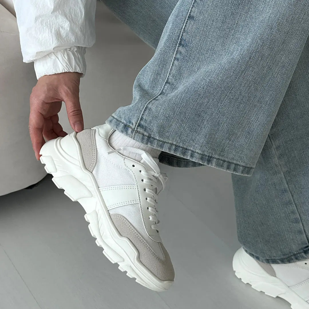 6cm UP シークレットスニーカー no02 メンズシークレットスニーカー LEVANO