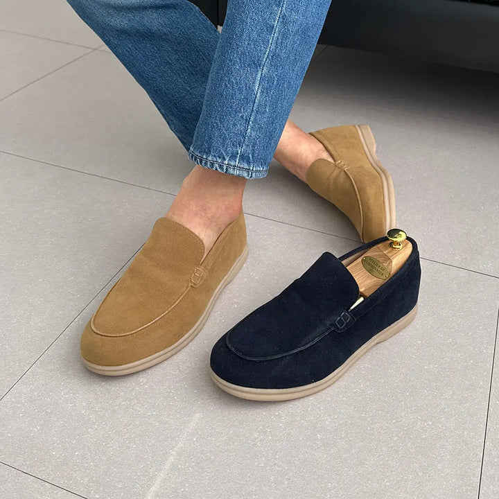 5cm UP スエードシークレットローファー no07 メンズシークレットローファー LEVANO