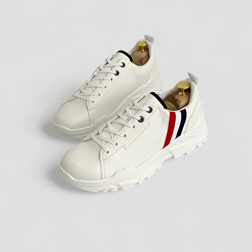 5cm UP フランスヒールアップスニーカー no13 メンズシークレットスニーカー LEVANO