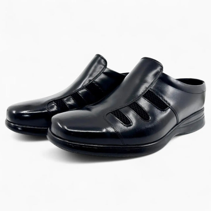 8cm UP 本革レザーサンダル no15 メンズシークレットサンダル LEVANO