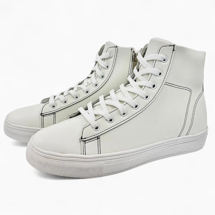 6cm UP ハイカットシークレットスニーカー no08 メンズシークレットスニーカー LEVANO