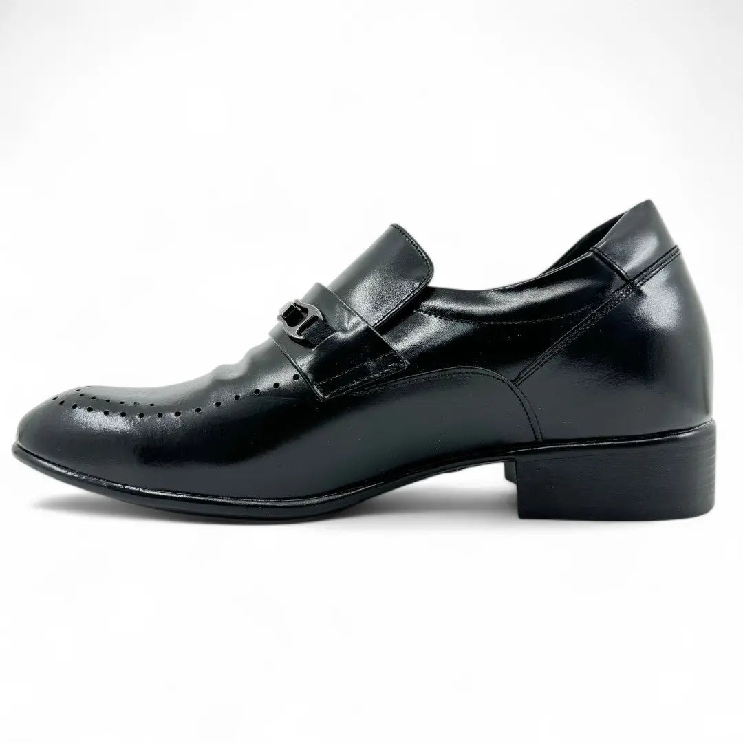 8cm UP 牛革シークレットローファー no21 メンズシークレットローファー LEVANO