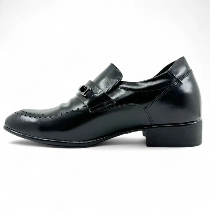 8cm UP 牛革シークレットローファー no21 メンズシークレットローファー LEVANO