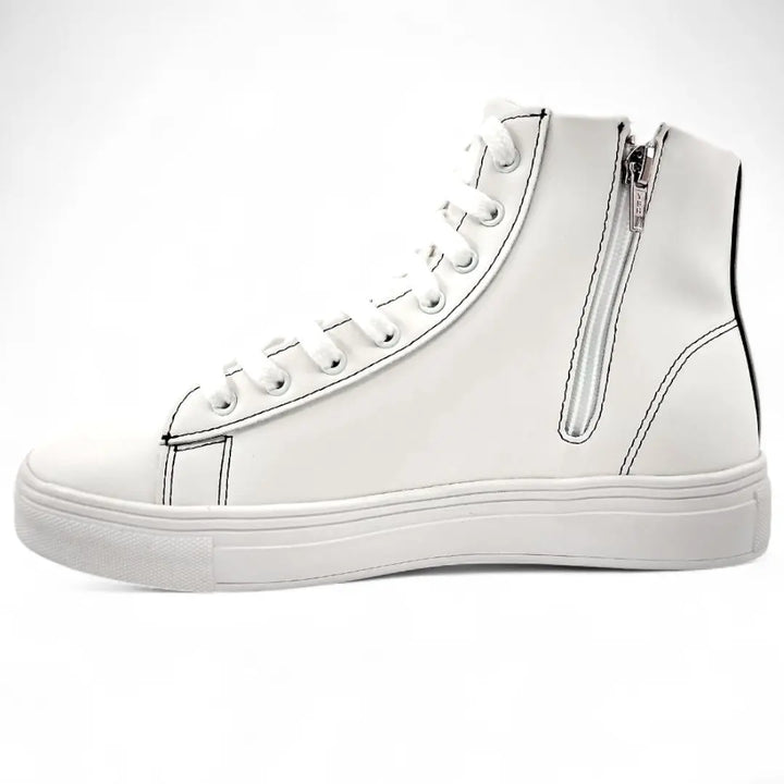 6cm UP ハイカットシークレットスニーカー no08 メンズシークレットスニーカー LEVANO