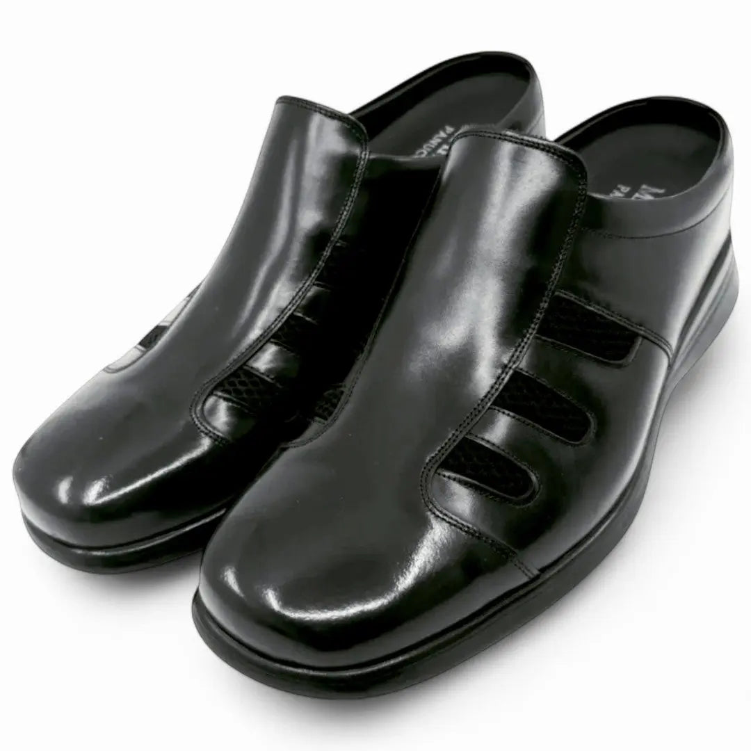 8cm UP 本革レザーサンダル no15 メンズシークレットサンダル LEVANO