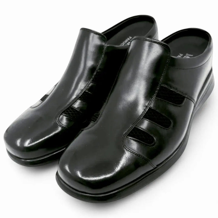 8cm UP 本革レザーサンダル no15 メンズシークレットサンダル LEVANO