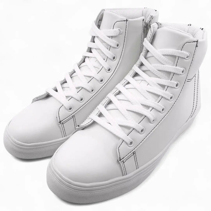 6cm UP ハイカットシークレットスニーカー no08 メンズシークレットスニーカー LEVANO