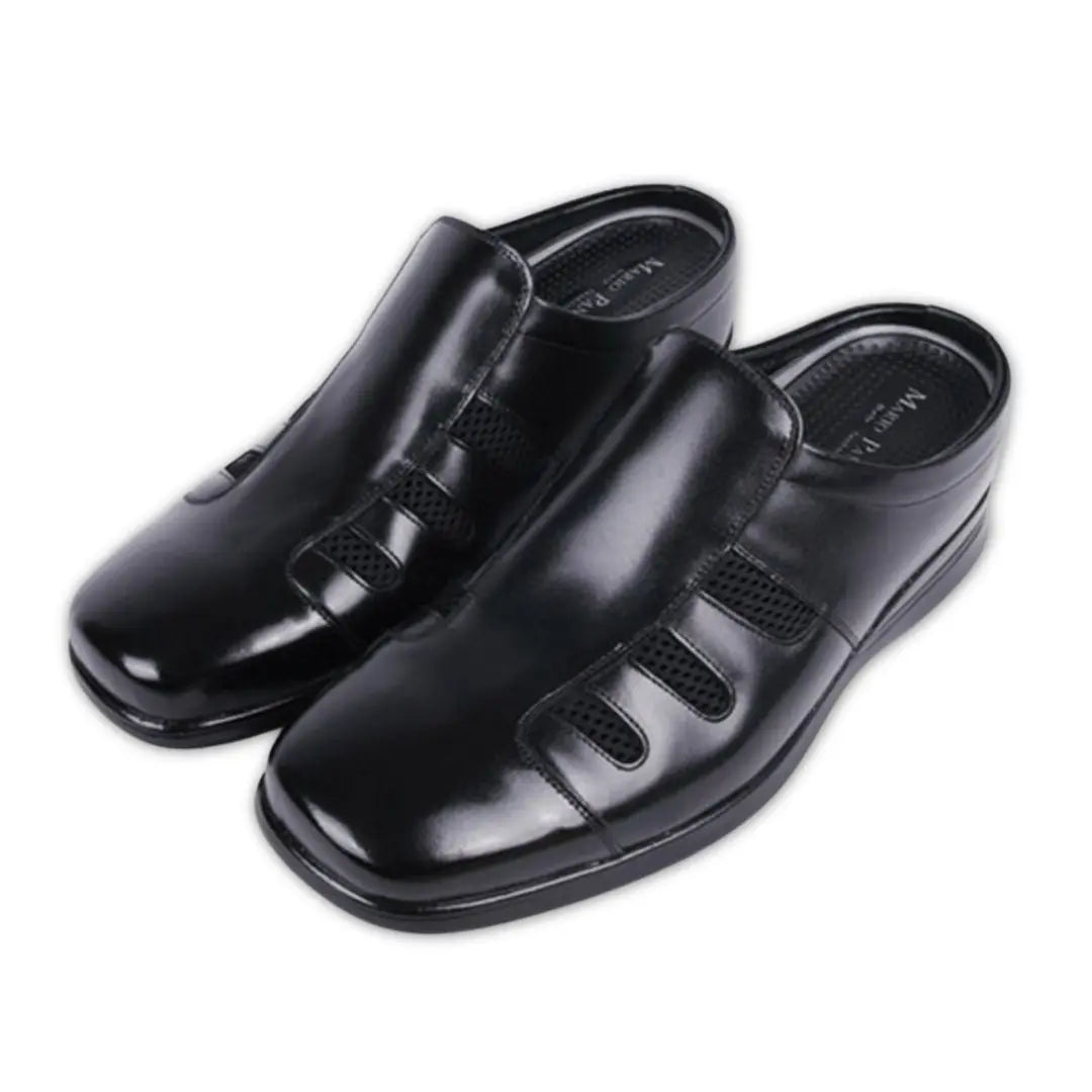 8cm UP 本革レザーサンダル no15 メンズシークレットサンダル LEVANO