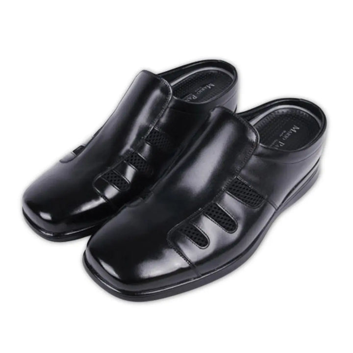 8cm UP 本革レザーサンダル no15 メンズシークレットサンダル LEVANO