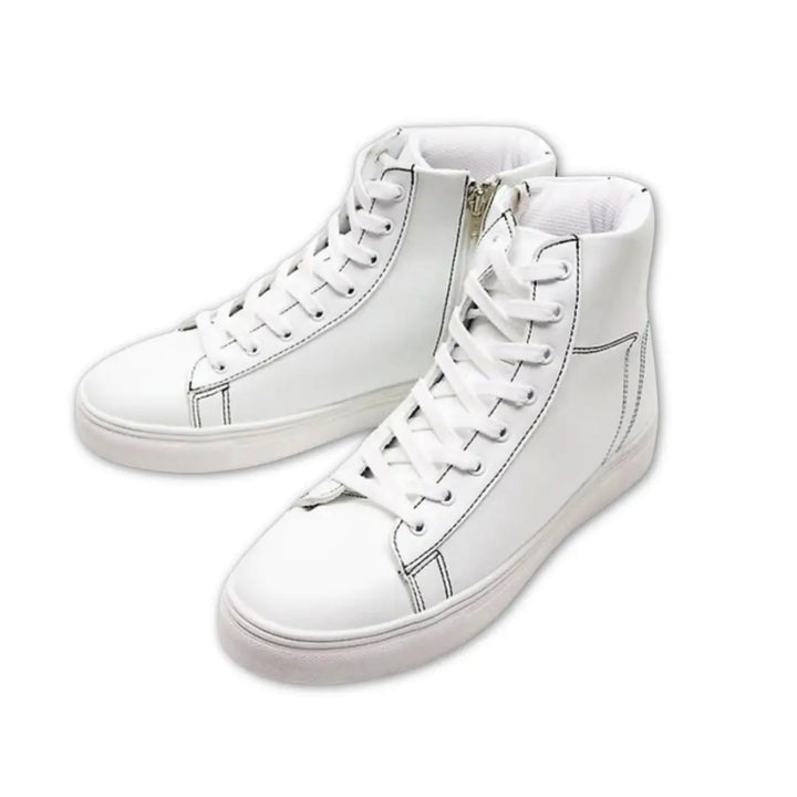 6cm UP ハイカットシークレットスニーカー no08 メンズシークレットスニーカー LEVANO