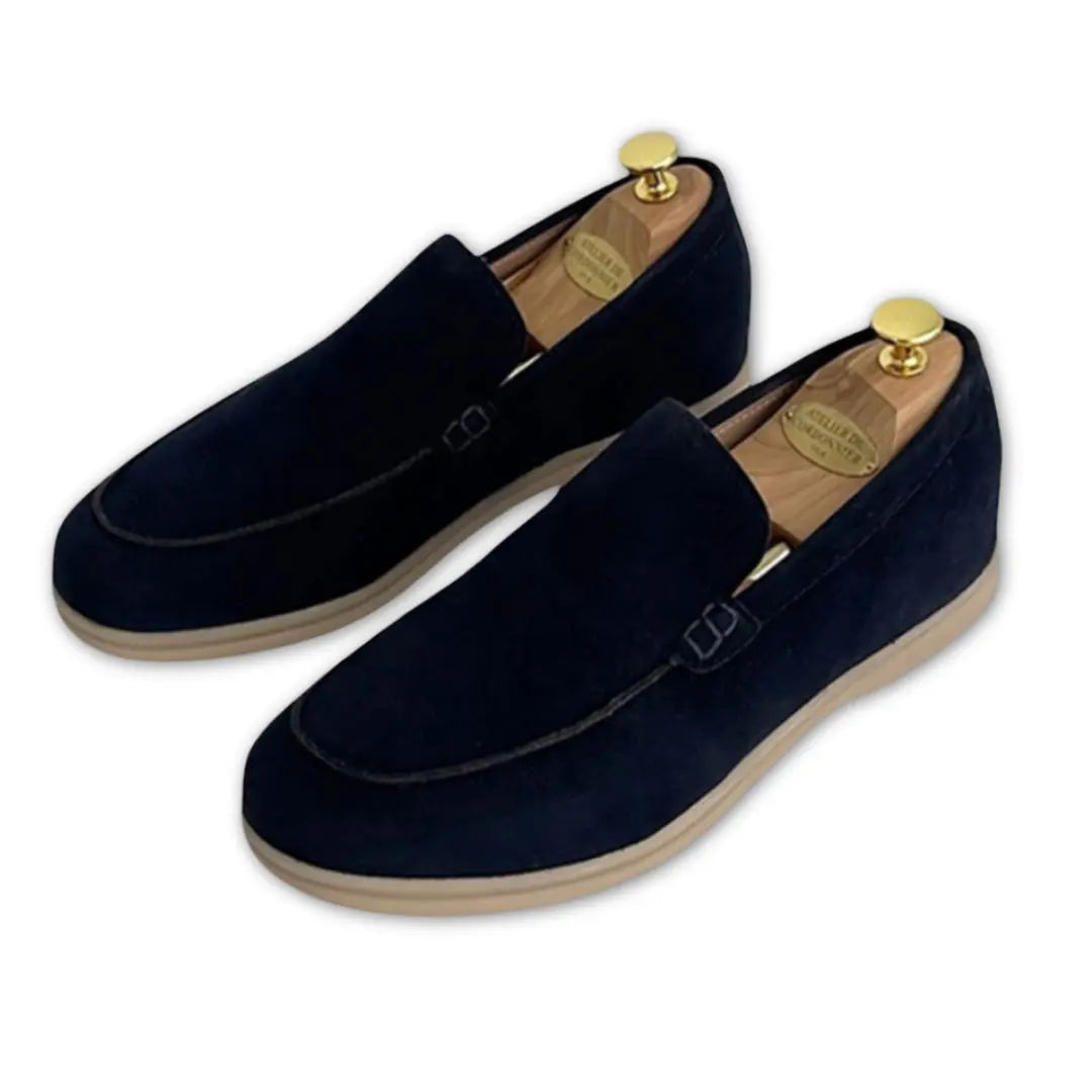 5cm UP スエードシークレットローファー no07 メンズシークレットローファー LEVANO