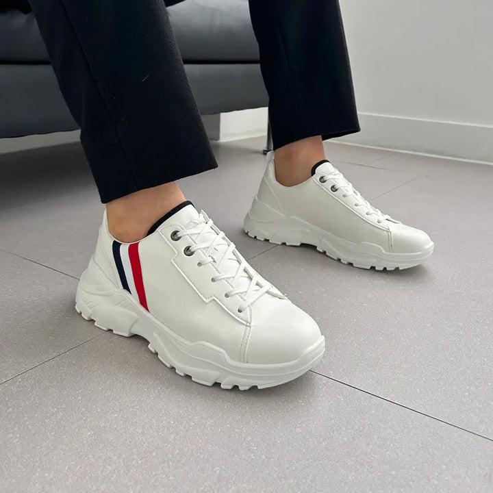 5cm UP フランスヒールアップスニーカー no13 メンズシークレットスニーカー LEVANO