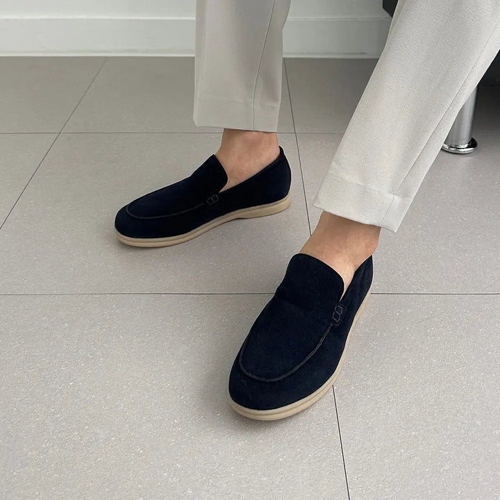 5cm UP スエードシークレットローファー no07 メンズシークレットローファー LEVANO