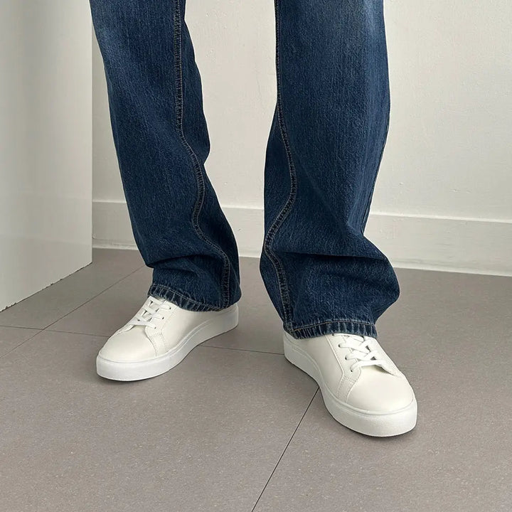 7cm UP モノトーンシークレットスニーカー no06 メンズシークレットスニーカー LEVANO